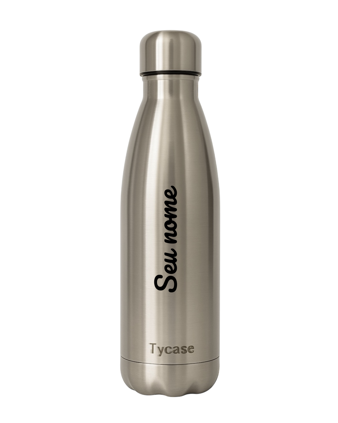 Garrafa Térmica Tycase Slim Silver 500ml