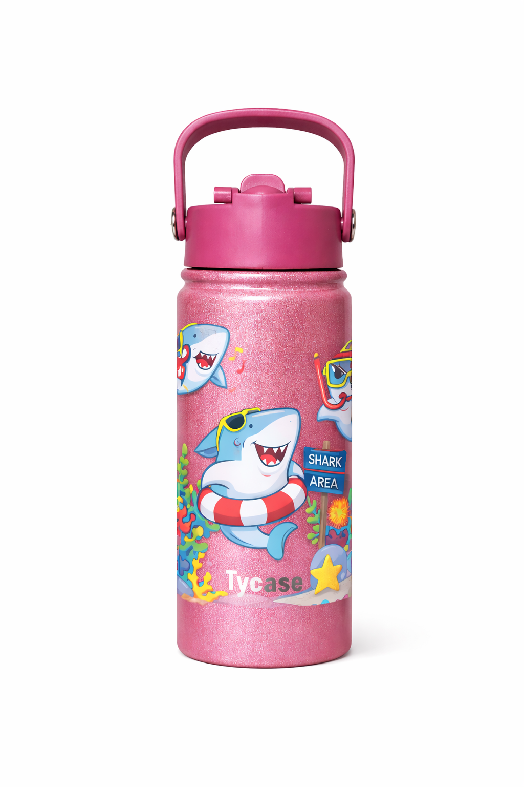 Garrafa Térmica Mini - Candy Colors - Tubarão 350mL VIP