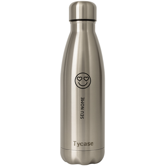 Garrafa Térmica Titanium - Love Smile 500mL