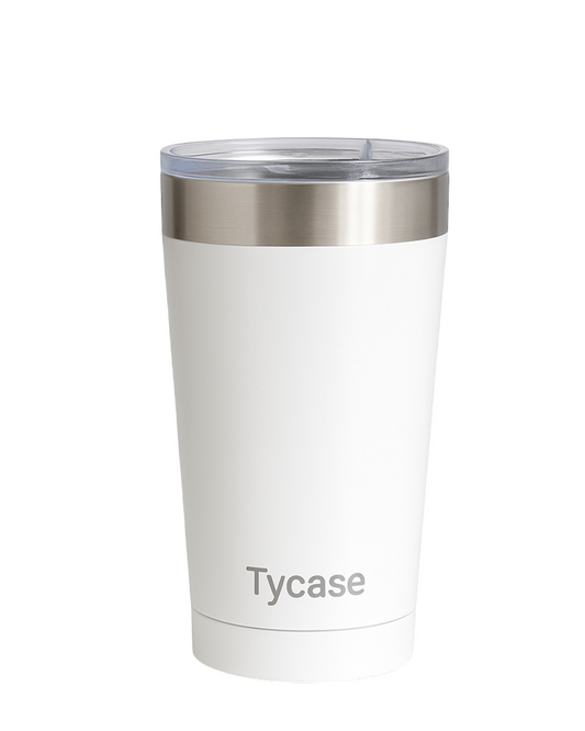 Copo Térmico Tycase Branco Pérola 600ml