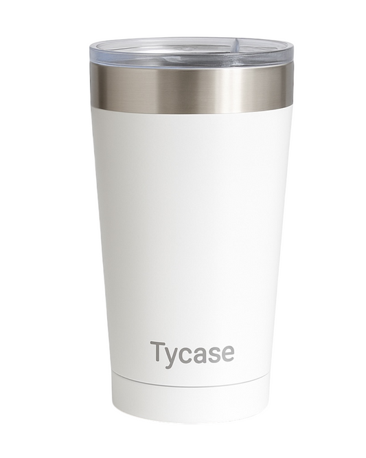 Copo Térmico Tycase Branco Pérola 600ml