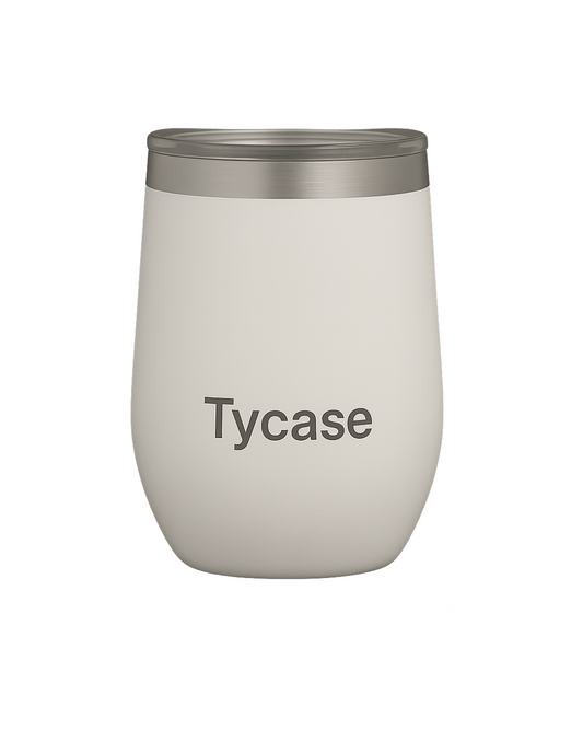 Copo Térmico Tycase Branco Nuvem 350ml