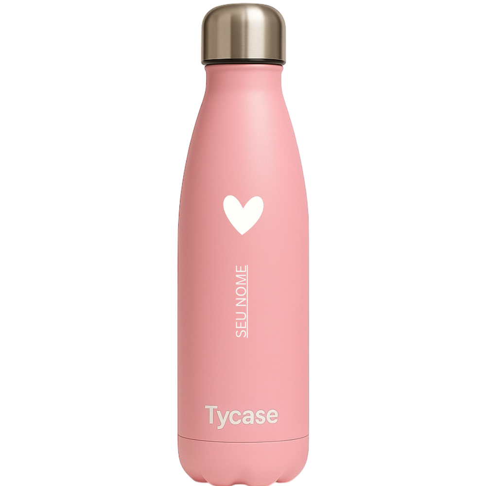 Garrafa Térmica - Matte - Coração 500mL