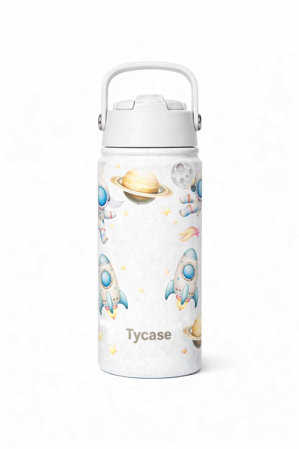 Garrafa Térmica Mini - Candy Colors - Astronauta 350mL