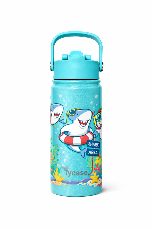 Garrafa Térmica Mini - Candy Colors - Tubarão 350mL VIP